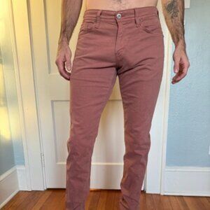 AG Jeans Red 29" Waist - 34" Inseam